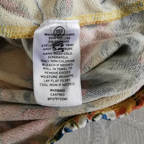 BP Floral Bodysuit Size XXL - Picture 5 of 7